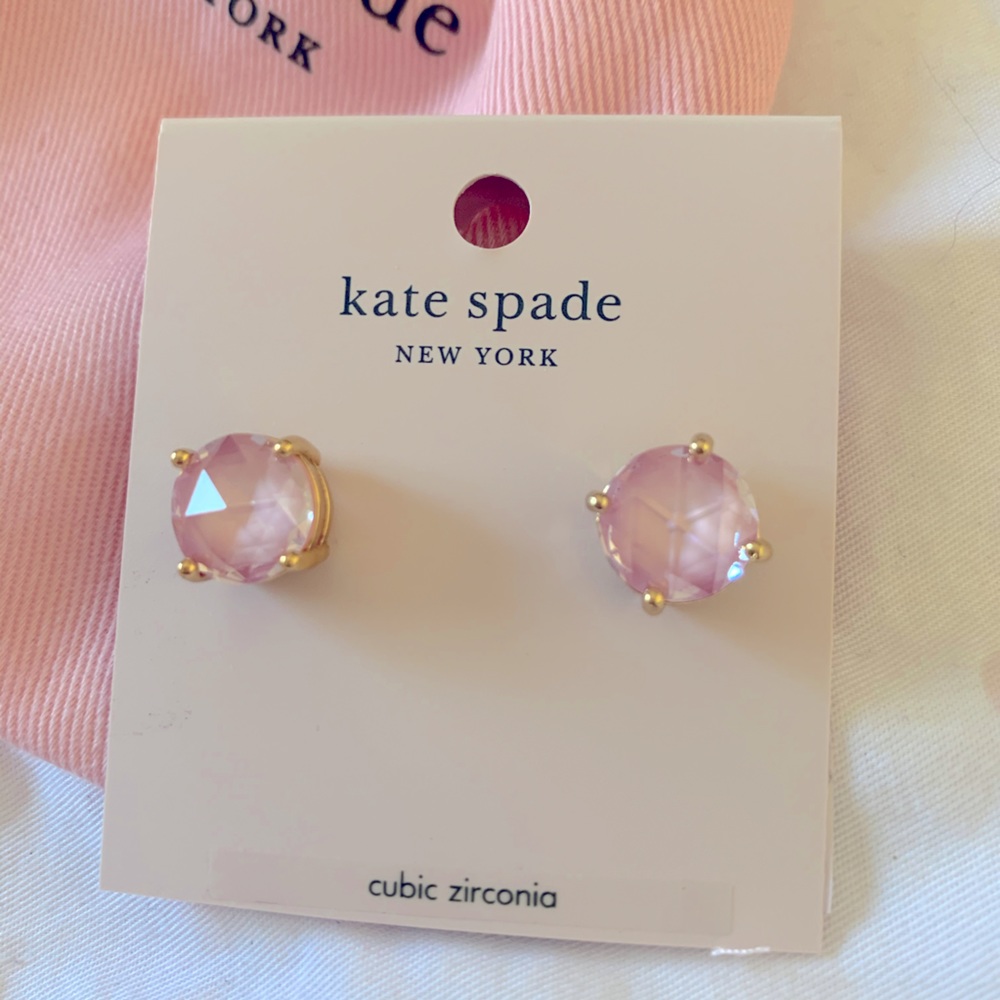 NWT Pink Earrings - Kate Spade